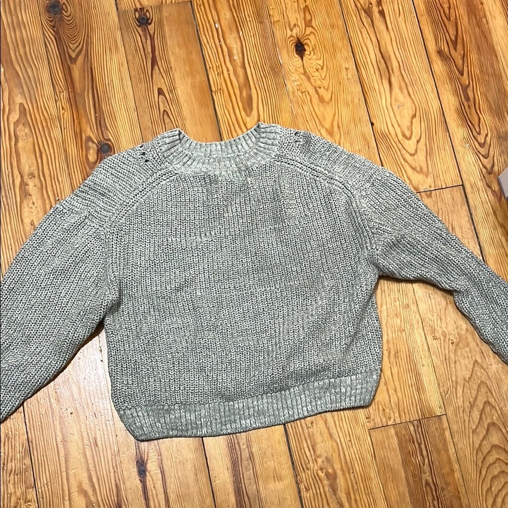 Women's Green Sweater